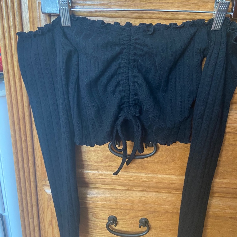 off the shoulder top from shein!